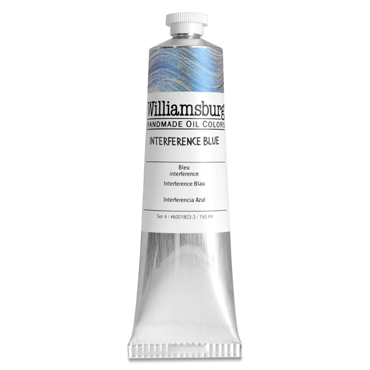 Williamsburg Handmade Oil Paint - Interference Blue, 150 ml tube